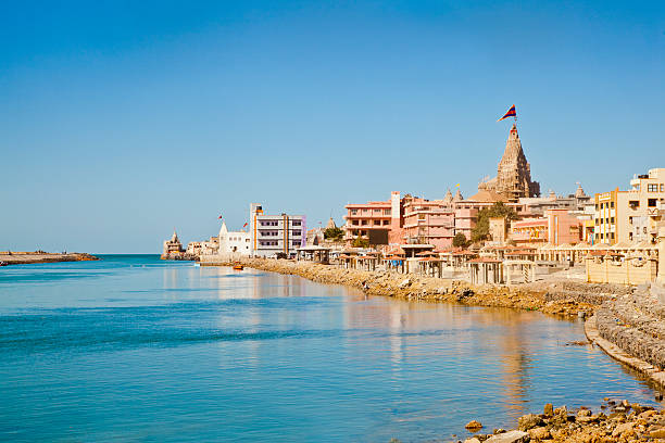 Dwarkadhish Temple by the Arabian Sea